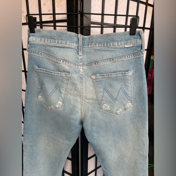 MOTHER Women's Light Blue Jeans MOTHER
THE SCRAPPER ANKLE size 27 - Picture 4 of 7